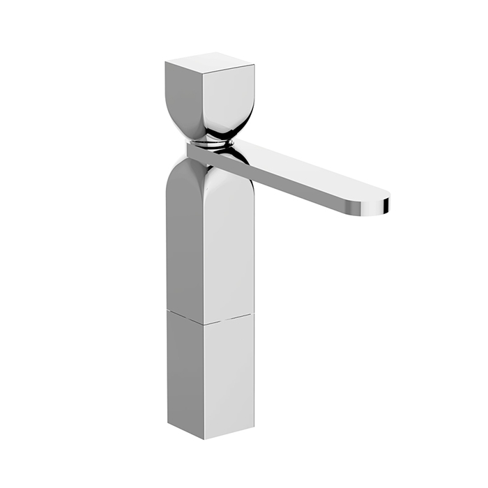 Cisal Hi-Rise Смеситель для раковины, на 1 отв., цвет: хром