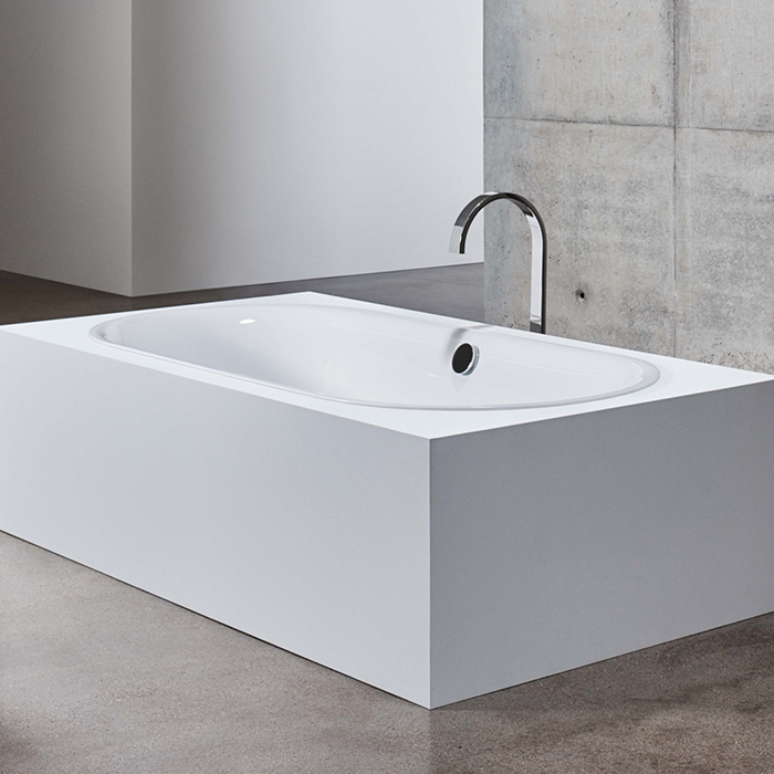 BetteLux Oval Ванна встраиваемая 190x90x45 см , цвет: белый