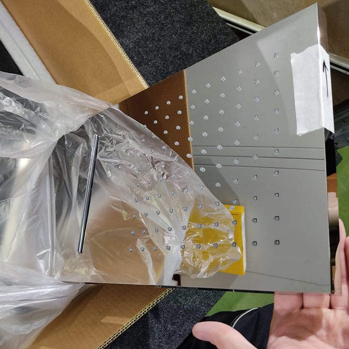 Gattoni PD Верхний душ настенный с 2-мя режимами: дождь и каскад, 26х55.5см, 1/2", цвет: хром (УЦЕНЕН)