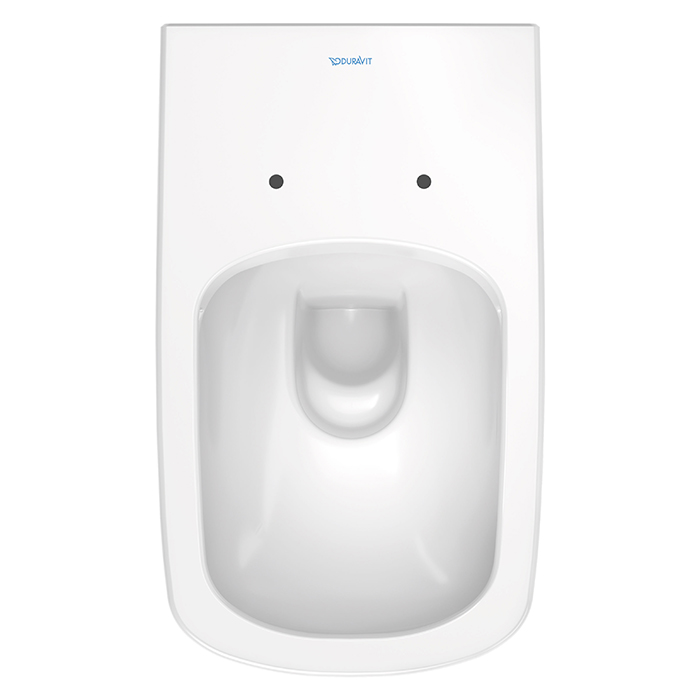 Duravit DuraStyle Унитаз удлиненный подвесной безободковый 62х37см., с креплением, цвет: белый 