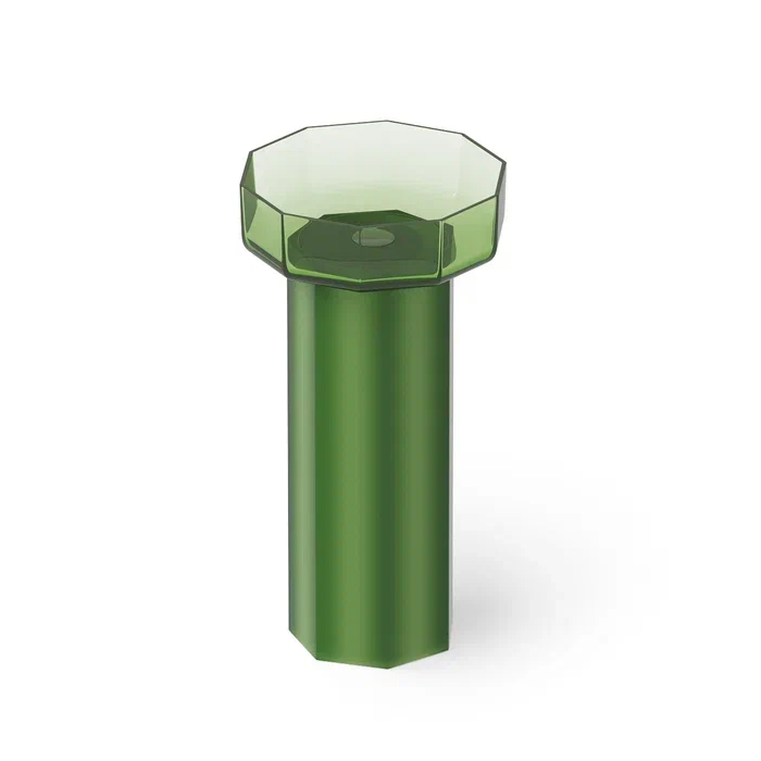 Dea Design Pedestal Basin Раковина 48х45.6х90см., напольная, без отв., Glasstech, прозрачная смола, цвет: Emerald R3