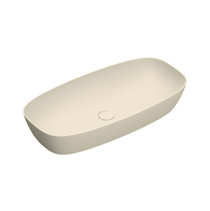 Catalano Alvea Раковина 80x40см накладная, без отв., цвет: Lino Satinato