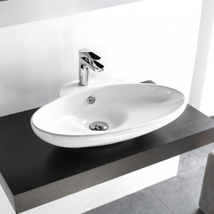Artceram WASHBASINS FUORI 3 Раковина 63х47 см, 1 отв., накладная, цвет: белый