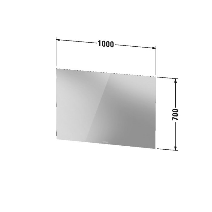 Duravit LM Зеркало с подсветкой, 1000x70х33мм