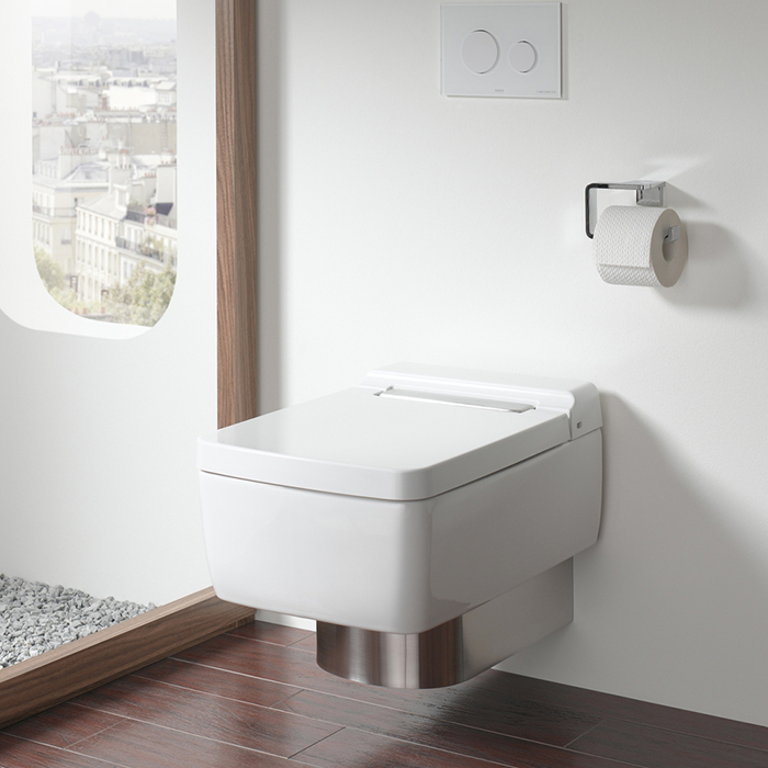 TOTO SG Унитаз подвесной 39x58.2x33см, безободковый, CeFiONtect, Tornado Flush цвет: белый 