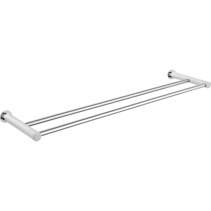 CISAL Xion Полотенцедержатель двойной  60 см, подвесной, цвет: нержавеющая сталь