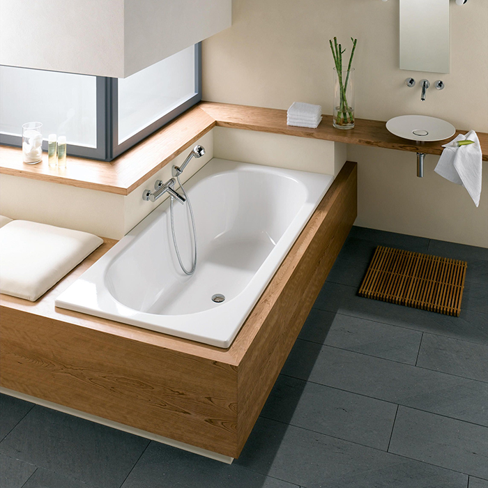 Bette Starlet Ванна 180x80см., встраиваемая, с шумоизоляцией, BetteАнтислип Sense, цвет: белый