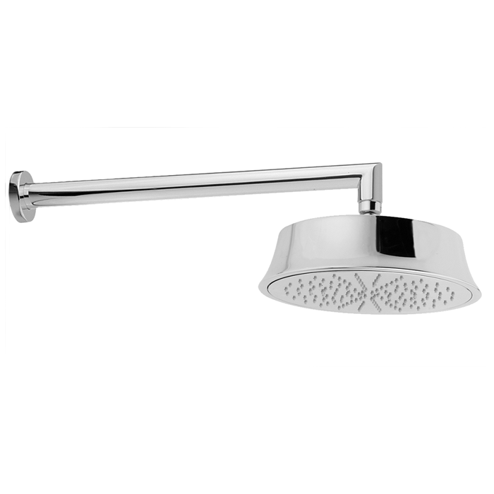 CISAL Cherie Верхний душ d=220мм, L400, для настенного крепления, цвет: хром