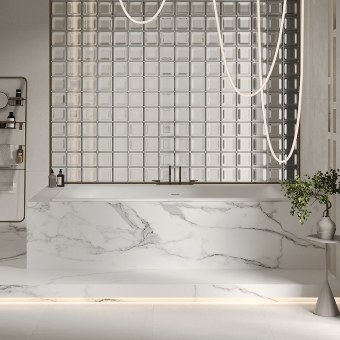 Salini Ariosa Axis Ванна 210х100х65см., встраиваемая, S-Stone, с донным клапаном "Click-Clack", сифоном, слив-переливом, ножками, цвет: белый матовый