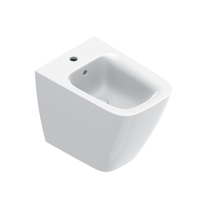 Catalano Green Биде напольное 55х37см, с 1 отв. под смеситель, цвет: белый глянцевый