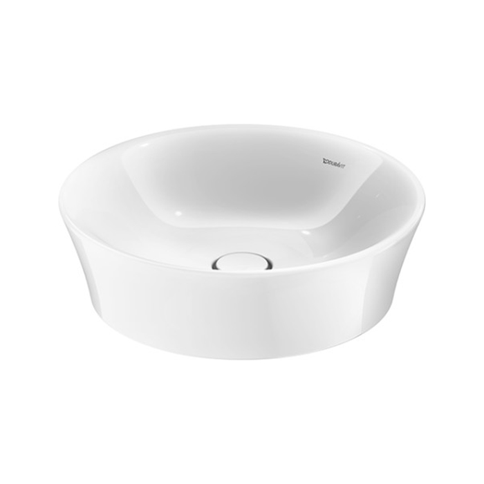 Duravit White Tulip Раковина накладная Ø50см, без перелива, без отв., цвет: белый