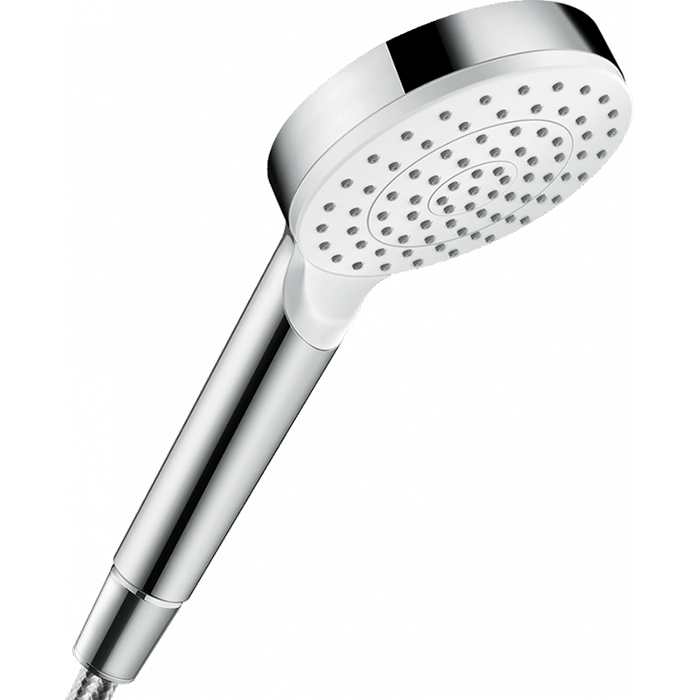 Hansgrohe Crometta 1j EcoSmart Ручной душ, цвет: хром/белый