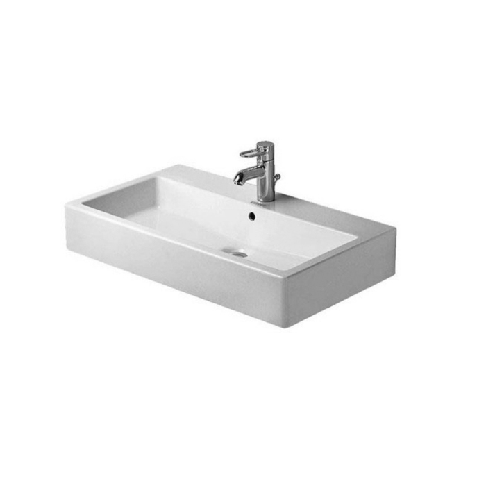 Duravit Vero Раковина 80х47см., 1 отв., подвесная, цвет: белый