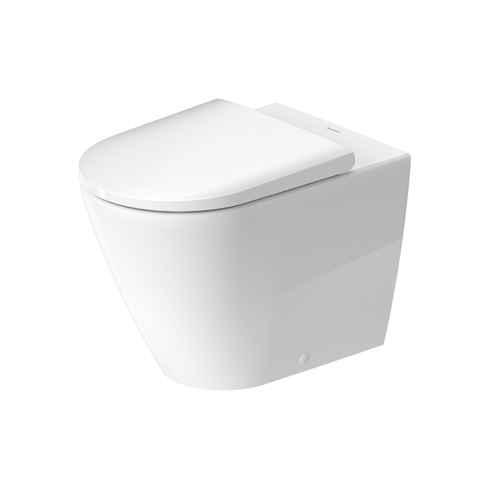 Duravit D-Neo Унитаз 37х58х40см., напольный, безободковый, слив в стену, цвет: белый