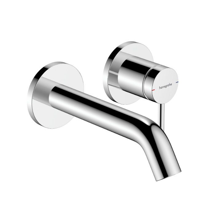 Hansgrohe Tecturis S Смеситель для раковины, настенный, цвет: хром