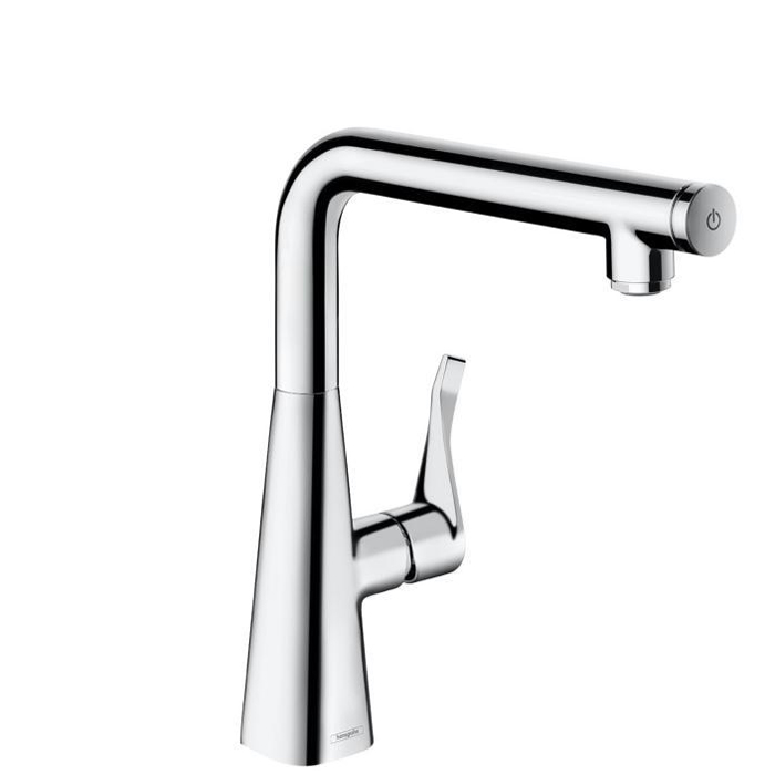 Hansgrohe Metris Select Смеситель  для кухни на 1 отв, поворотный излив, цвет: хром