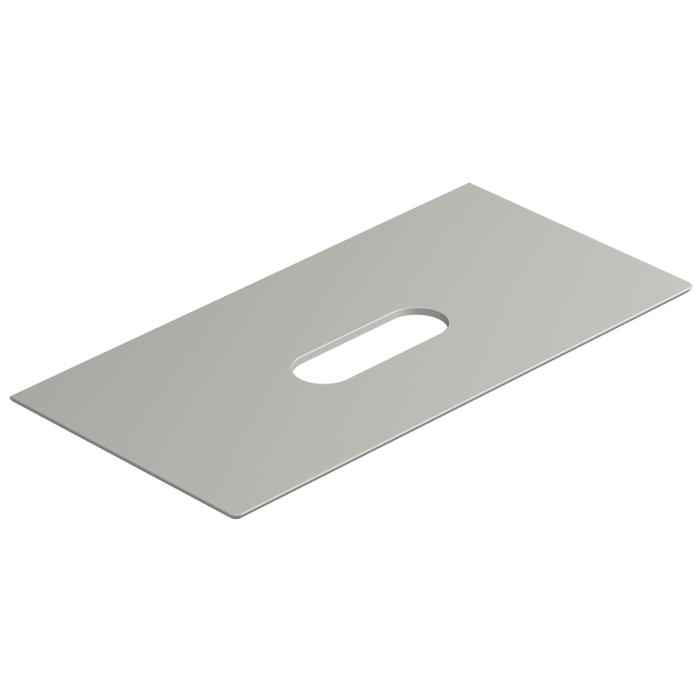 Catalano Столешница керамическая 100x50см, с отверстием , цвет: Cemento Satinato