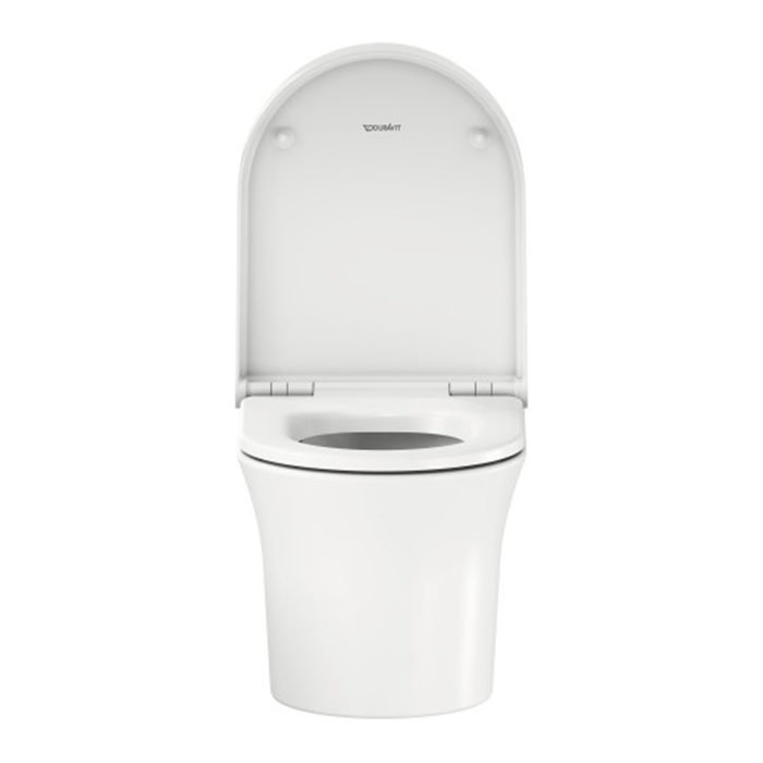 Duravit White Tulip Унитаз подвесной 37х54 см, безободковый, HygieneGlaze, цвет: белый