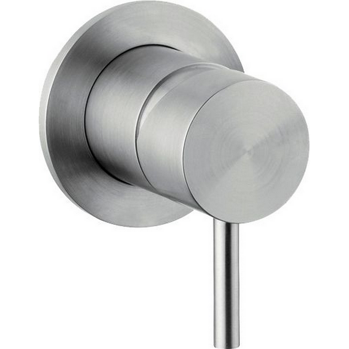 CISAL Xion Встраиваемый однорычажный смеситель для душа, внешняя и внутренняя части в комплекте, цвет: нержавеющая сталь