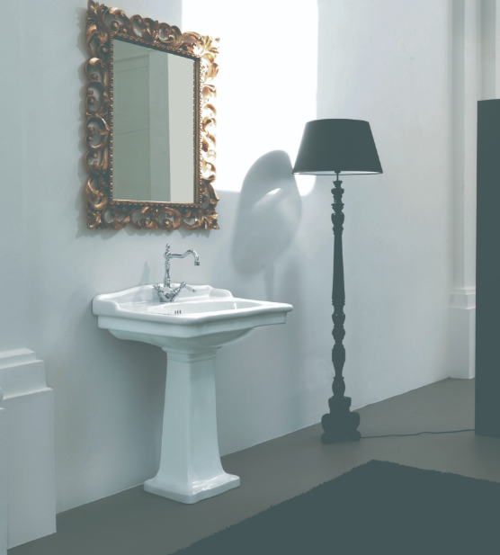 Artceram HERMITAGE Раковина-консоль 112х63 см, 1 отв., цвет: белый