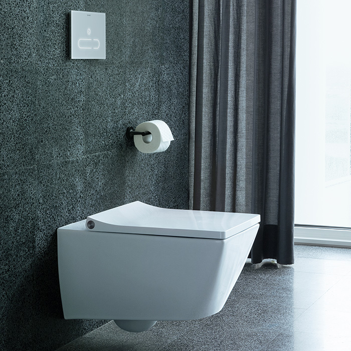 Duravit Viu Унитаз подвесной 37x57см, rimless, вкл. крепление Durafix, с покрытием WG, цвет: белый