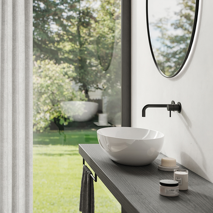 Catalano Sfera Раковина настольная, 60x42хh16см, без перелива, цвет: белый глянцевый