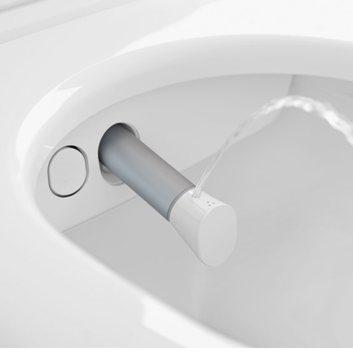 Villeroy&Boch Viclean Унитаз-биде подвесной 38.5х59.5х40см., CeramicPlus, цвет: альпийский белый