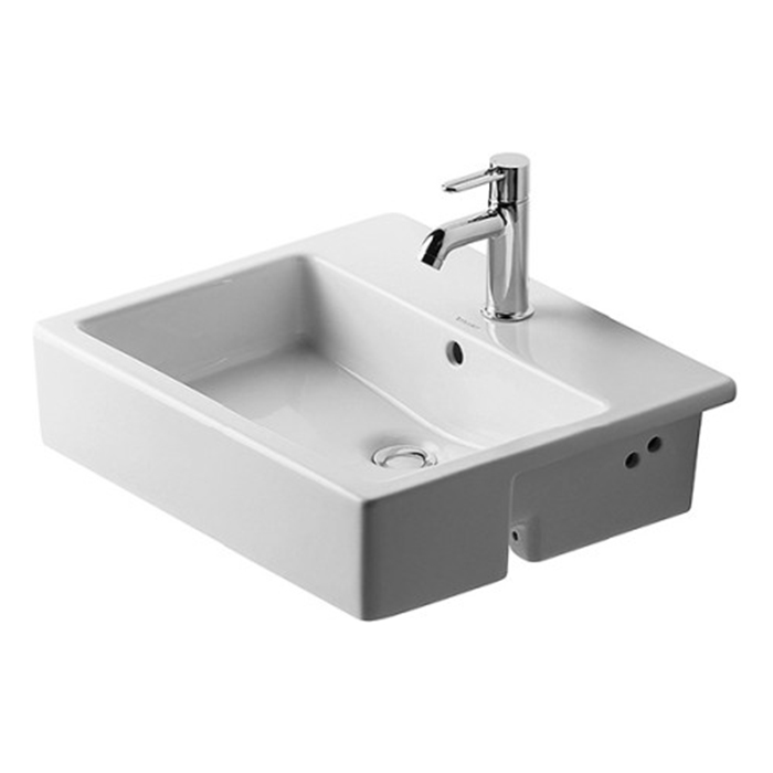 Duravit Vero Раковина 55х47 см, 1 отв., цвет: белый