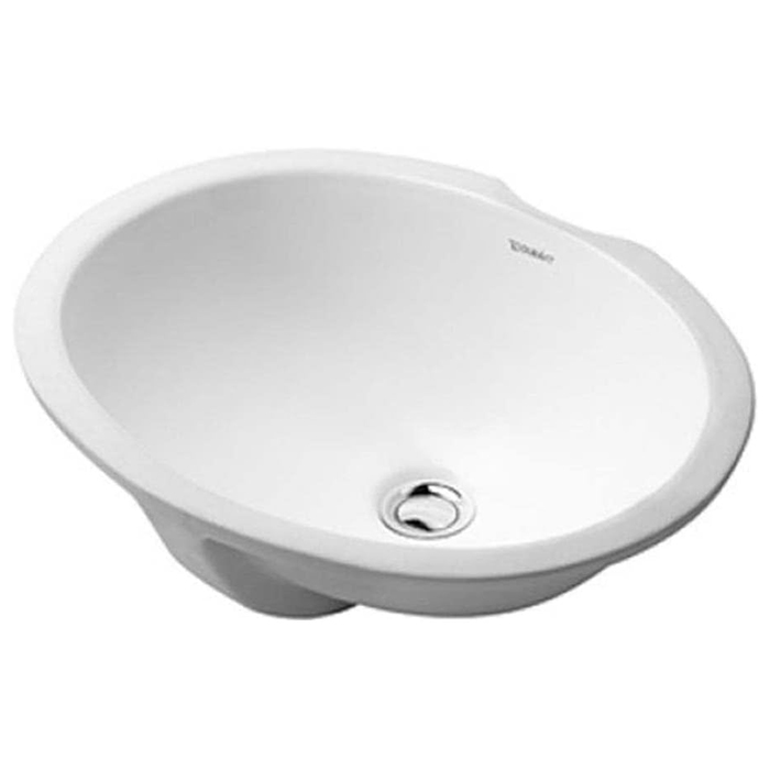 Duravit 1930 Раковина встраивания снизу, с переливом, цвет: белый