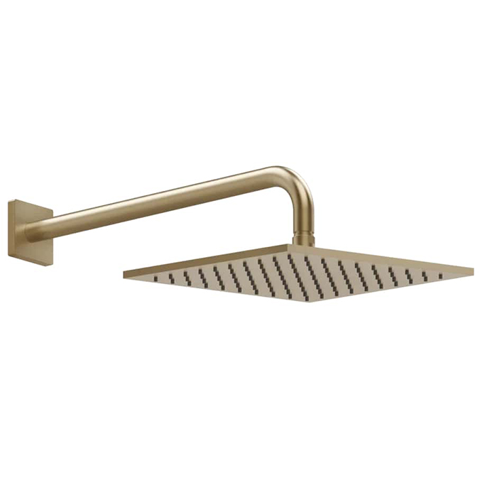 Gessi Rilievo Верхний душ 25х25см., настенный, цвет: Warm Bronze Br. PVD