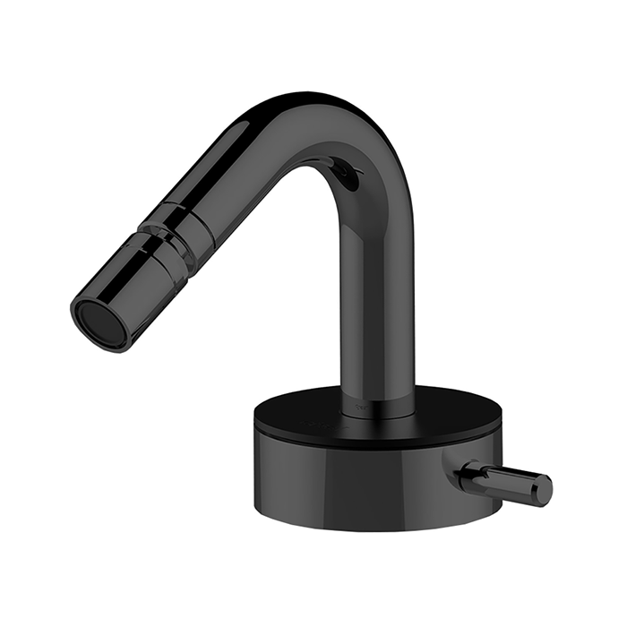 Cisal Slim Смеситель для биде на 1 отв, цвет черный матовый