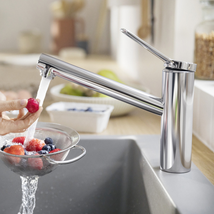 Hansgrohe Zesis M33 Смеситель для кухни, 1 отв., цвет: хром