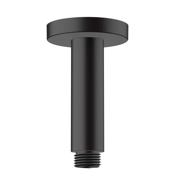  Hansgrohe Vernis Blend Потолочное подсоединение 100 мм, цвет: матовый черный 