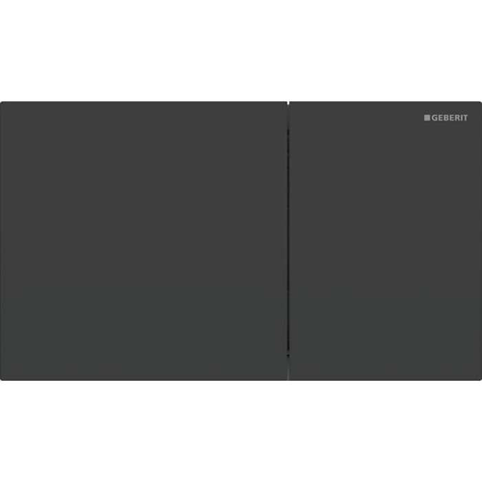 Geberit Sigma70 Клавиша для двойного смыва, квадратная: Черный матовый