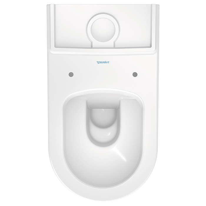 Duravit Me by Starck Унитаз моноблок 37х65 см, слив универсальный, с креплениями, цвет: белый 