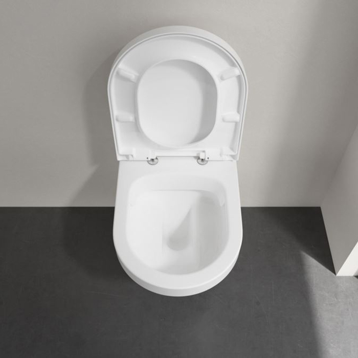 Villeroy&Boch Architectura Комплект Унитаз-подвесной 37х53х33см., сиденье с функцией QuickRelease, Softclose, цвет: альпийский белый