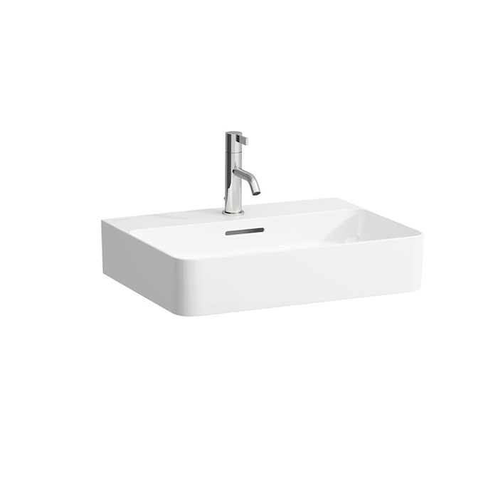 Laufen VAL Раковина 55х42x11.5 см, 1 отв., покрытие LLC, цвет: белый