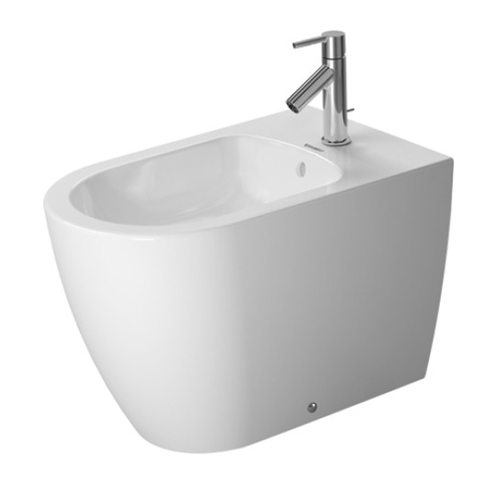 Duravit Me by Starck Биде напольное 37х60см., приставное, 1 отв., с креплением, цвет: белый