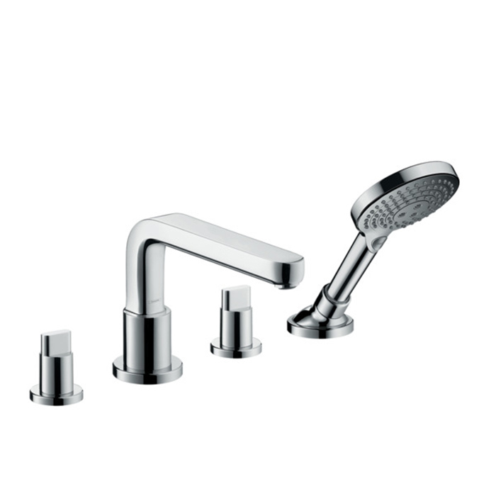 Hansgrohe Metris S Смеситель на борт ванны, на 4 отв., цвет: хром