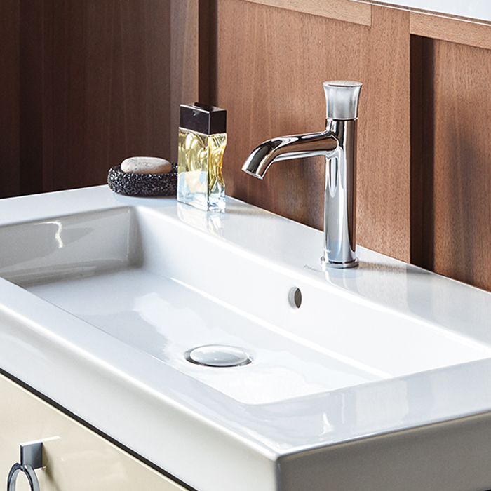 Duravit White Tulip Раковина накладная 105х49см, с переливом, без отв., цвет: белый