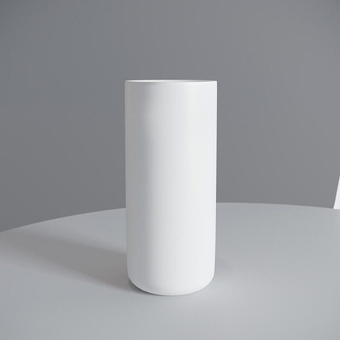 Salini Gocce Стакан настольный, S-Stone, цвет: белый матовый