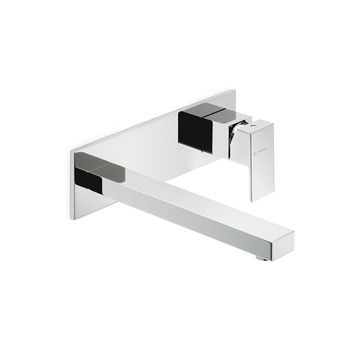 Newform Ergo Q Смеситель для раковины, встраиваемый, длинный излив, внешняя часть, цвет: хром