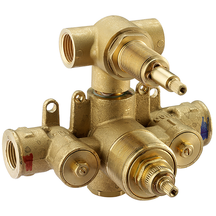 CISAL Встраиваемая часть термостатического смесителя с переключателем на 2 положения, ZA01810104