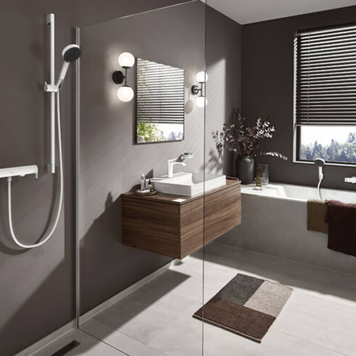 Hansgrohe Vivenis Смеситель для раковины, на 1 отв., излив: 17.4см., цвет: белый