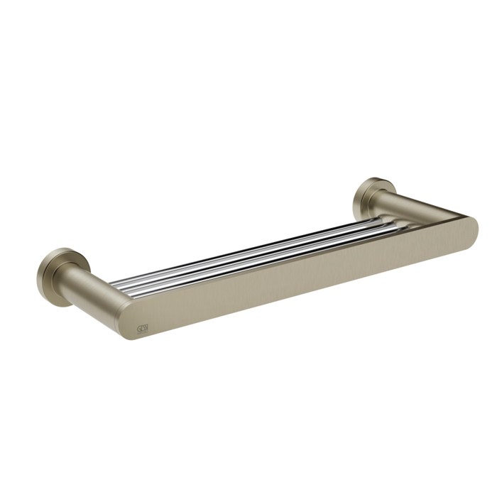 Gessi Emporio accessories Настенная полка 30 см, цвет: Finox Brushed Nickel