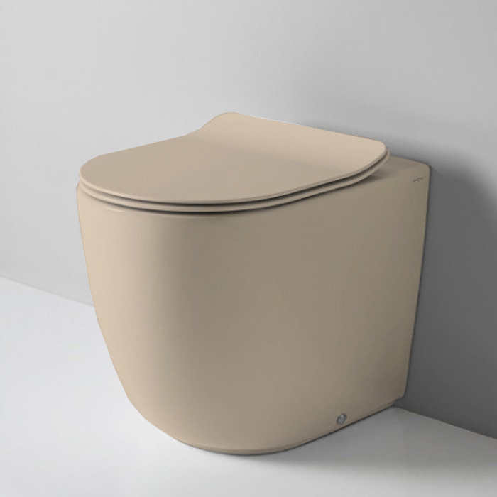 Artceram File Унитаз напольный Reel 37x52 см, Saniglaze, цвет: sand