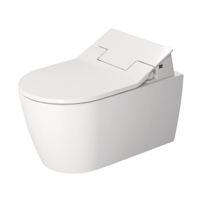 DURAVIT Me by Starck Унитаз подвесной безободковый 57х37см., для крышки-биде Sensowash, с креплением, цвет: белый