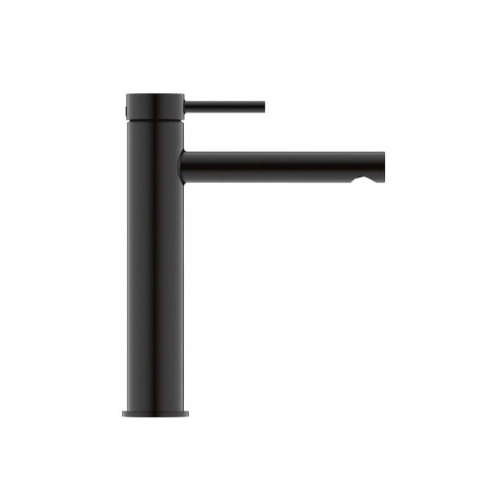 Duravit Circle L Смеситель для раковины, высокий, 1 отв., цвет: черный матовый