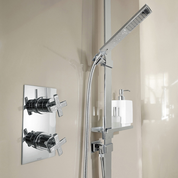 Bossini Flat One Ручной душ, цвет: хром