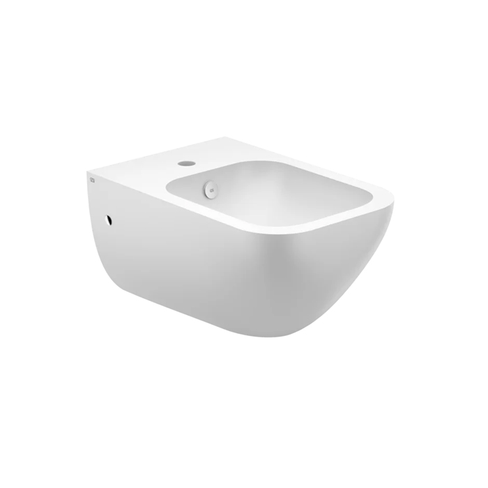 Gessi Goccia Биде подвесное, с 1 отв., цвет: Matt White Ceramic